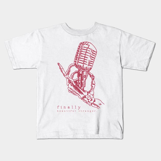 Halsey//Finally Beautiful Stranger Kids T-Shirt by UberGhibli